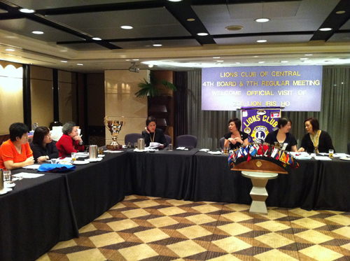 2011/2012 Club Regular Meeting – ZC2 Official Visit (October 2011)