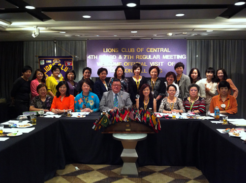 2012/2013 Club Regular Meeting – DG Bill Ling Official Visit (October 2012)