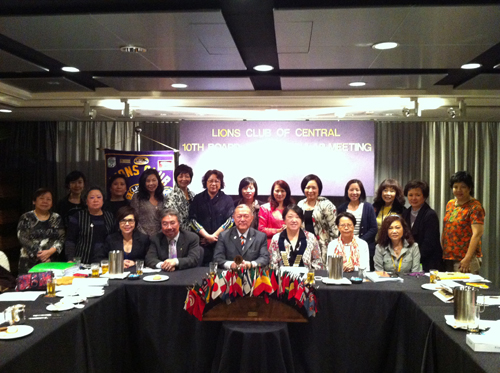 2012/2013 Regular Meeting – Official Visit by PDG Timothy Teoh (April 2012)