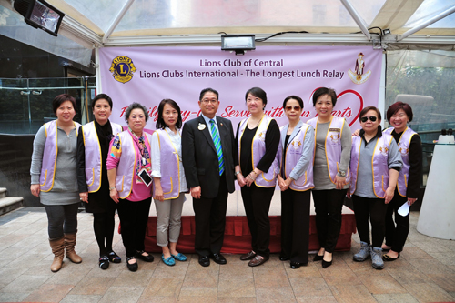 2013/2014 Lions World Lunch Relay (Apr 2014)