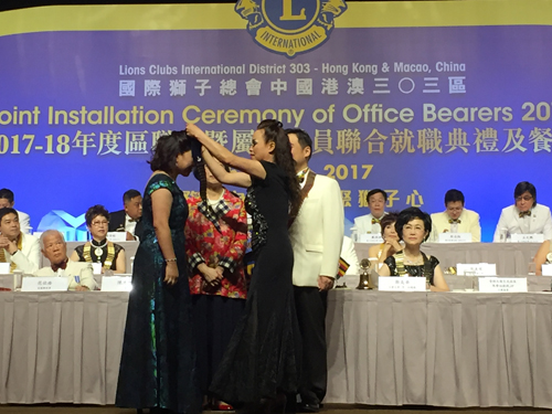 2017/2018 D303 Joint Installation Night Ball (August 2017)